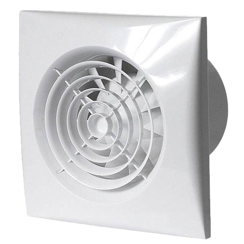 Envirovent Silent 100 Humidity Timer 4' 230V Extractor Fan 100mm - SIL100HT, Image 2 of 2