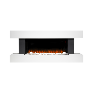 Devola Haslemere 2kW Optiflame Effect Electric Fireplace Suite â€“ DVWF201GW