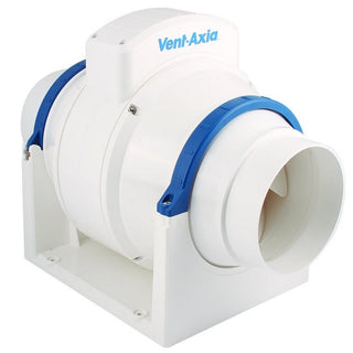 Vent-Axia ACM100T 100mm (4") In-line Timer Mixed Flow Extractor Fan - 17104020
