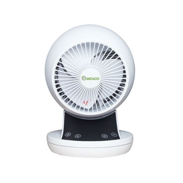 Image of an ecoair zephyr low energy dc fan on a white background