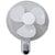 Premiair 16" Wall Fan with Remote - White - EH1623