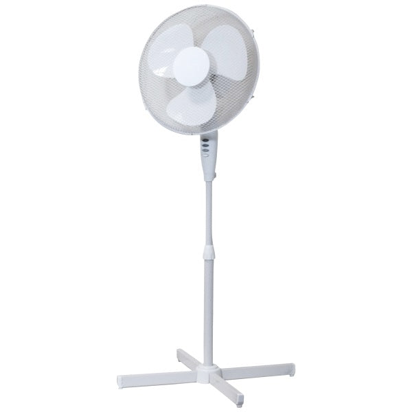 Image of a Prem-I-Air 45W 3Speed 16-inch Pedestal Fan on a white background