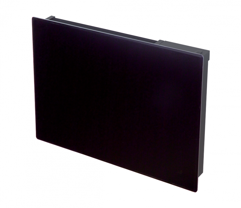 Dimplex 750W Girona Glass Panel Heater Black - GFP075B, Image 1 of 1