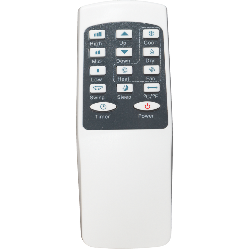 Prem-I-Air 5000 BTU Portable Air Conditioner With Remote Control - White - EH1920, Image 3 of 6