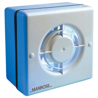 Manrose 120mm (5) PIR Axial Extractor Window Fan - WF120PIR