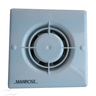 Manrose XF100LV 100mm/4â€ Wall/Ceiling Extractor Fan - Return Unit
