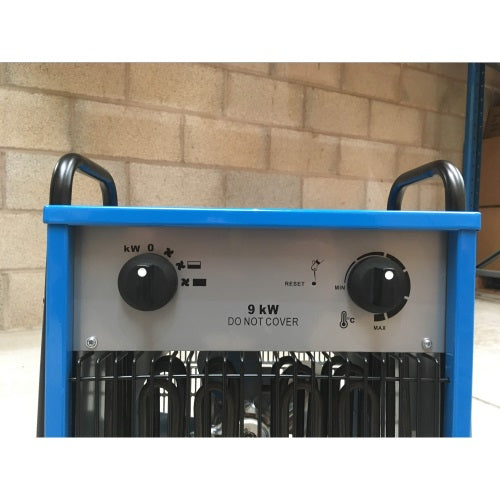 Broughton Mighty Heat Fire Flo 9kW 3 Phase Commercial Electric Space Heater - IFH9, Image  of 4