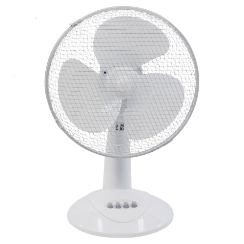 Premiair 12" Desk Fan - White - EH1522, Image  of 3