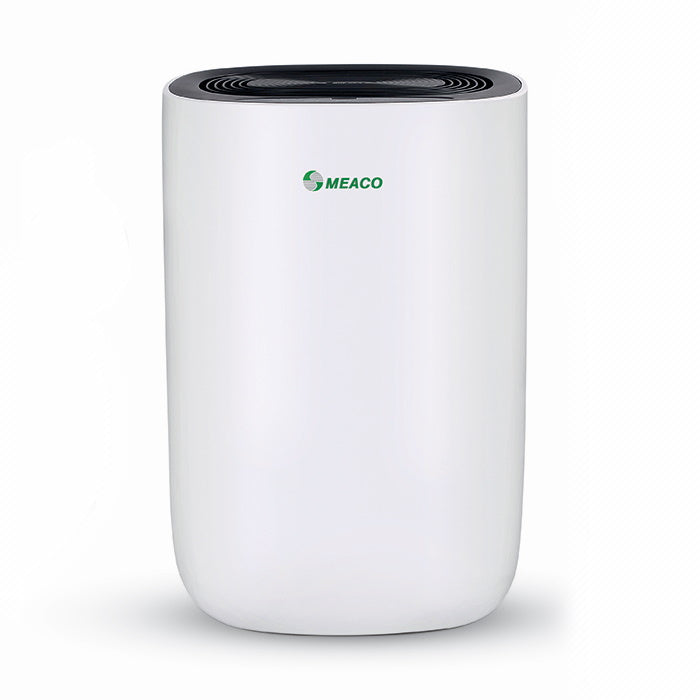 Image of a Meaco Dry Range 12litre compressor dehumidifier on a white background