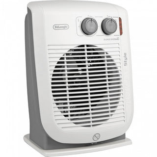 Deâ€™Longhi HVF3032 White Upright Fan Heater 2200W (Return Unit)