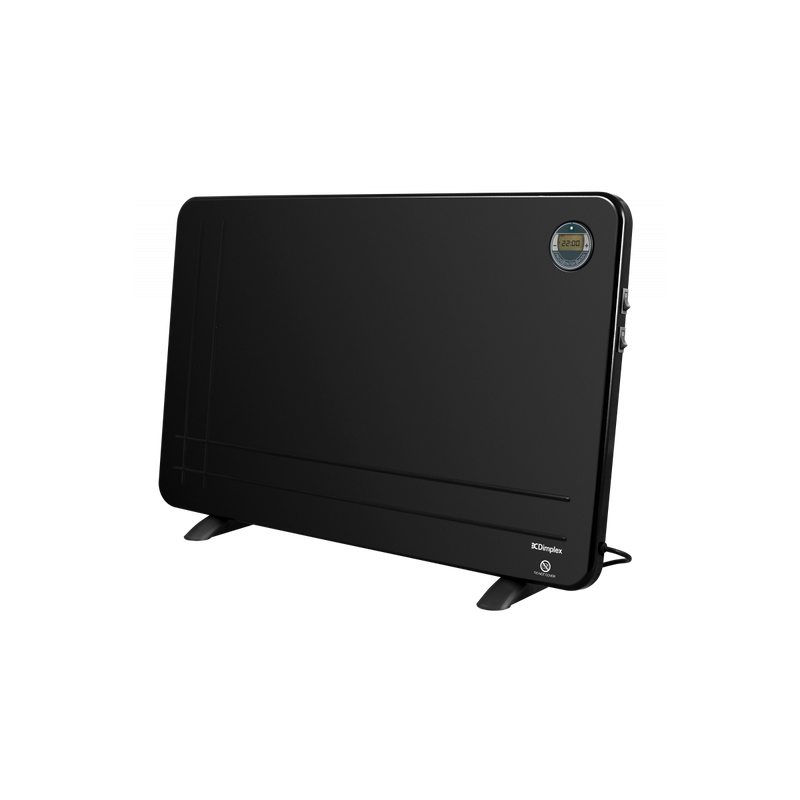 Dimplex 800W Slimline Panel Heater with Timer Black - DXLWP800Tie7B, Image 2 of 2
