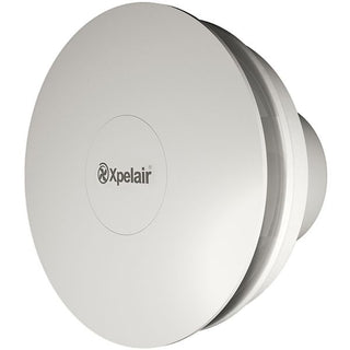 Xpelair C6PR Simply Silent Contour 6/150mm Round Extractor Fan w/ Pullcord - 93175AW