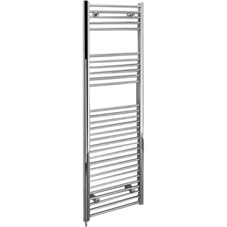 Kudox 400W Flat D Electric Ladder Towel Rail - Chrome - KTR400FLATCH