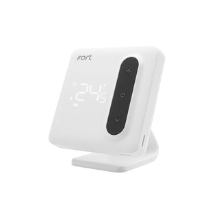 ESP Fort Wi-Fi Controlled Thermostat with LED Display White - ECSPST