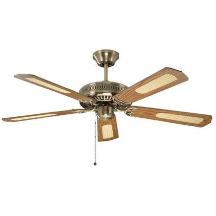 Fantasia Classic 52inch. Ceiling Fan without Light - Antique Brass - 110224, Image 1 of 1