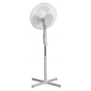 Premiair 16" Pedestal Fan With Remote (White) - EH1826