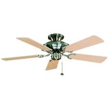Fantasia Mayfair 42inch. Ceiling Fan with Washed Oak/ Matt Maple Blade - Stainless Steel - 110866, Image 1 of 1