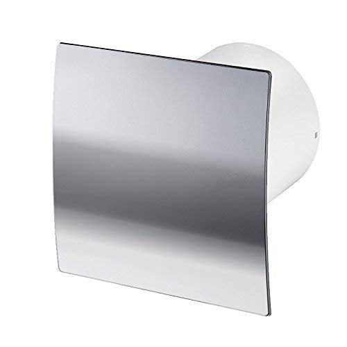 Manrose 100mm (4) Bathroom Extractror Fan with Integral Timer & Aluminium Front Cover - DECO100TC, Image 1 of 1