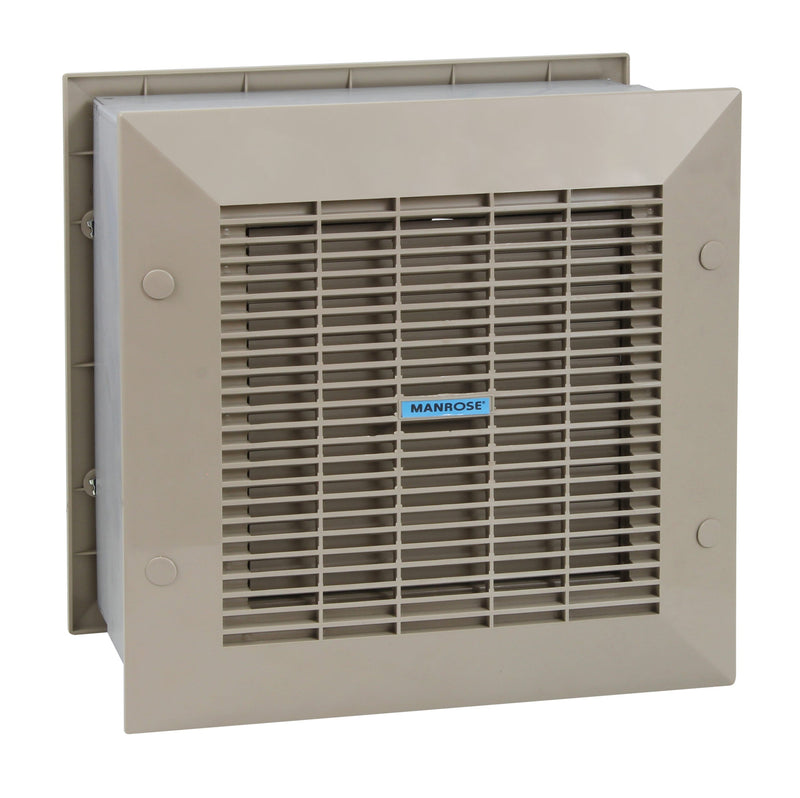 Manrose 300mm/12 Inch Auto Wall Fan Kit with Internal Shutters - COMTK300A, Image 1 of 1