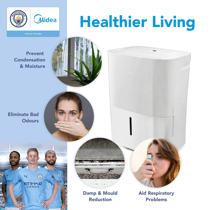 Midea 16L DF3 Dehumidifier - MDDF-16DEN7, Image  of 5