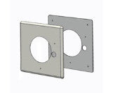 Xpelair SSAK 93061AA 150-100mm Wall Adapter Kit - 93061AA