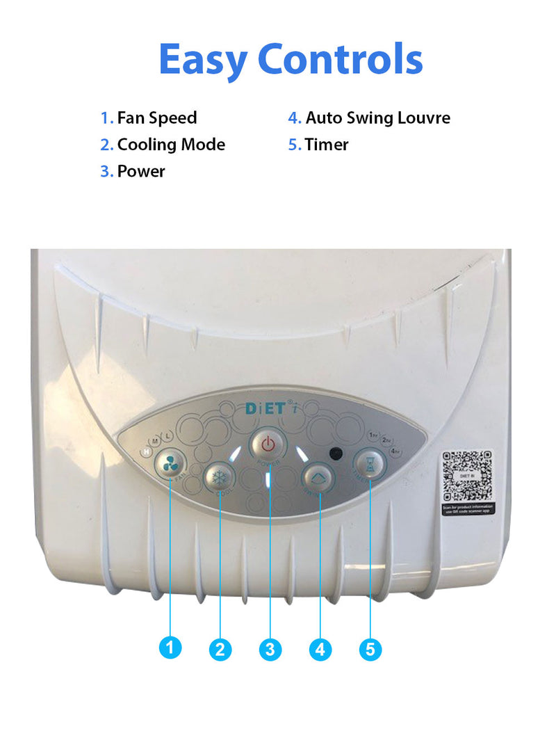 Symphony DiET22i Evaporative Air Cooler (Returned Unit), Image  of 7