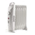 Pifco 800W White 7 Fins Oil Filled Radiator - PIF203915