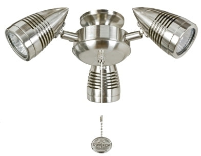 Fantasia Sorrento Ceiling Fan Halogen Lighting - Brushed Nickel - 220473, Image 1 of 1