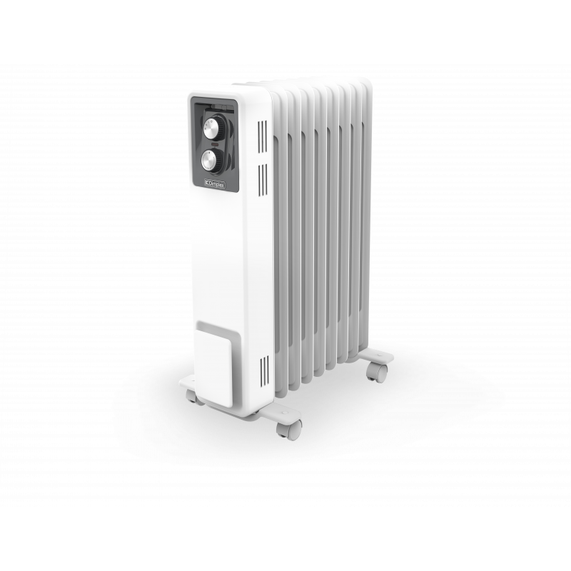 Image of Dimplex oil filled radiator on a white background