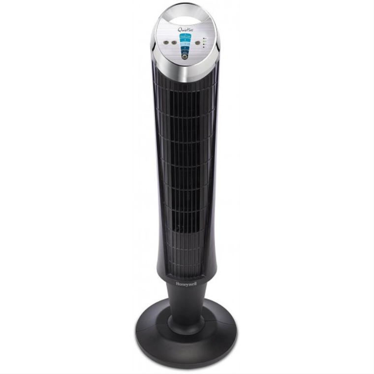 Honeywell QuietSet 35W 5 Speed 100cm Tower Fan Black HY254 Return