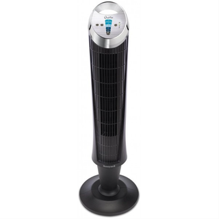 Honeywell QuietSet  35W 5 Speed 100cm Tower Fan Black - HY254 - Return Unit