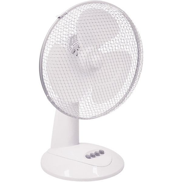 Premiair 12" Desk Fan - White - EH1522, Image  of 3