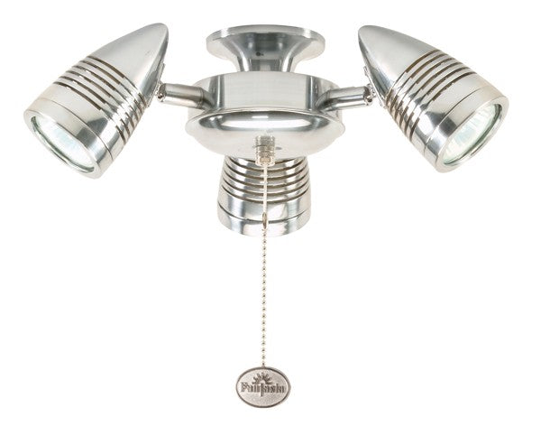 Fantasia Sorrento Ceiling Fan Halogen Lighting - Stainless Steel - 220527, Image 1 of 1