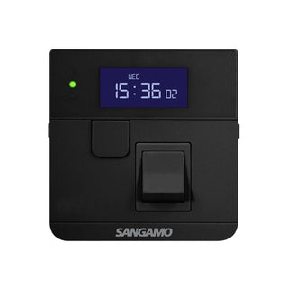 Sangamo Powersaver Plus Electronic 24 Hour Fused Boost Controller Black - PSPSF24B