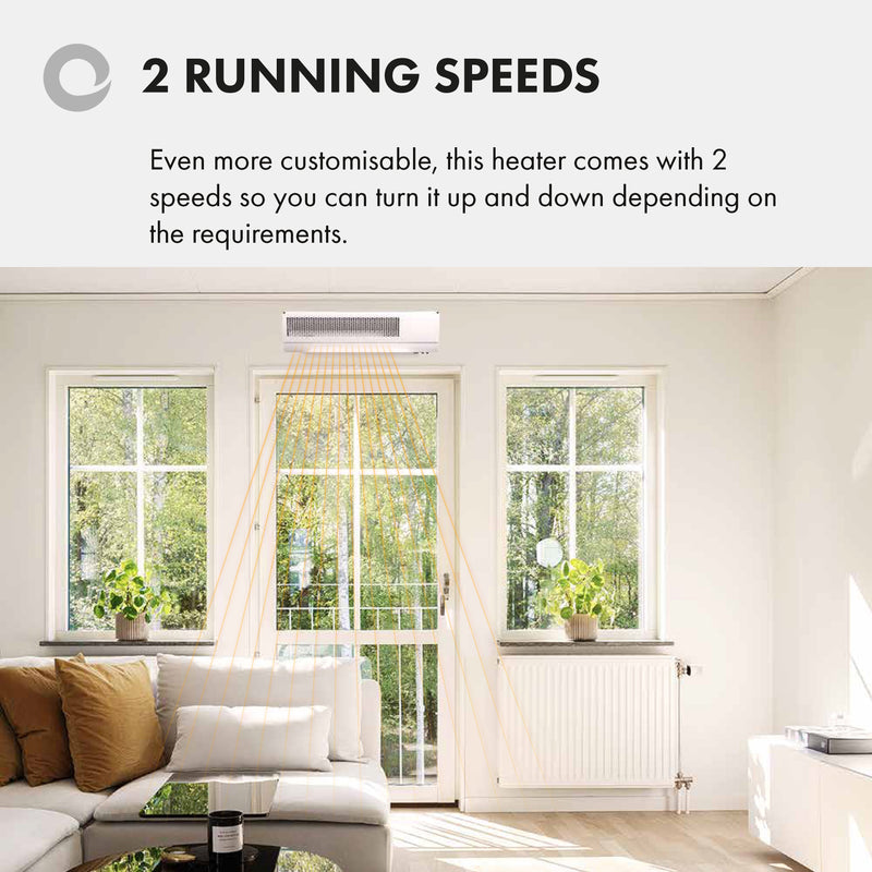 Devola 3KW Air Curtain - DVSH3000WH, Image  of 9