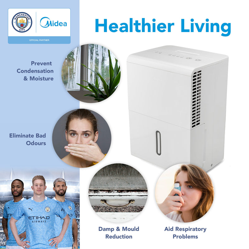 Midea DE 10L Portable Dehumidifier - MDDE-10DEN7, Image  of 7