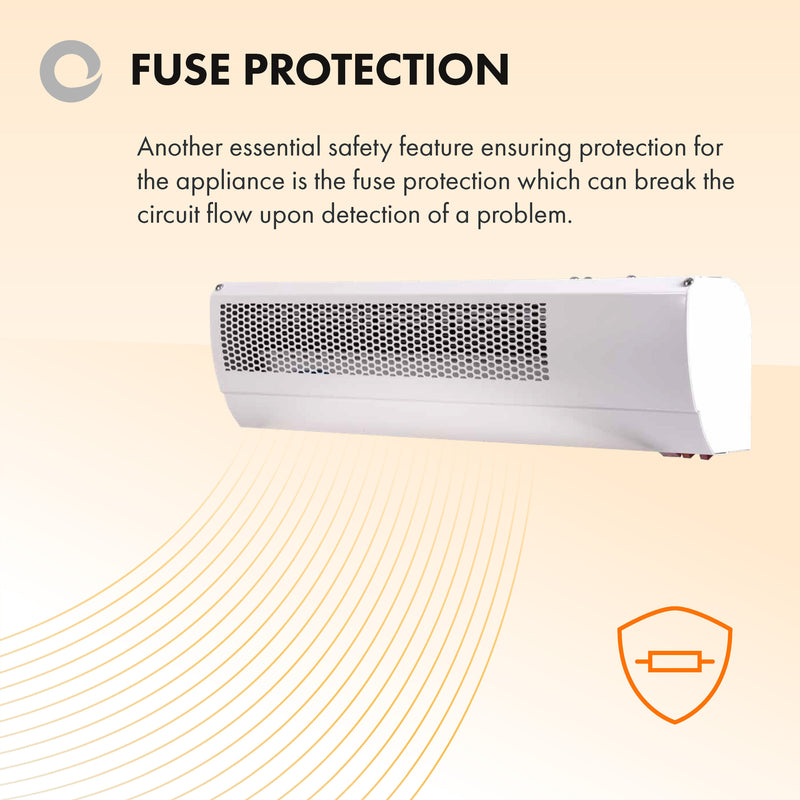 Devola 3KW Air Curtain - DVSH3000WH, Image  of 9