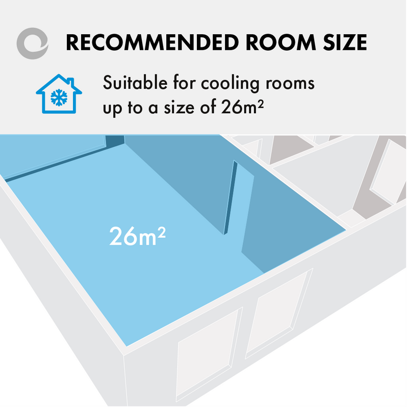 Midea Comfee 9000 BTU WiFi Compatible Portable Air Conditioner - White - MPPFA-09CRN7 - Return Unit, Image  of 9