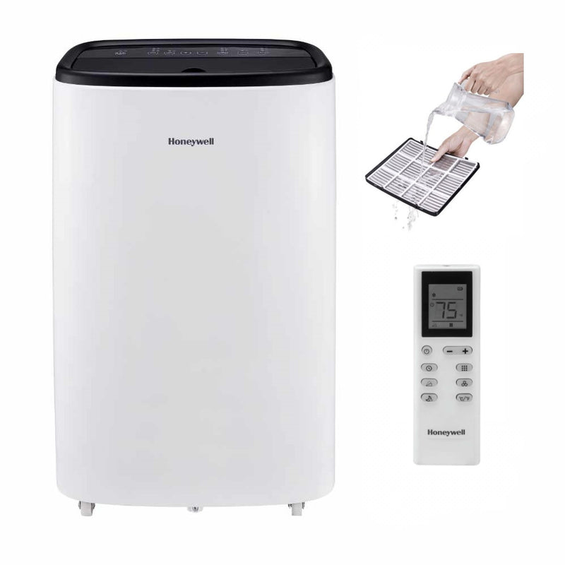Honeywell 12000 BTU WiFi Compatible Portable Air Conditioner With Voice Control - White - HJ12CESVWK, Image 1 of 10