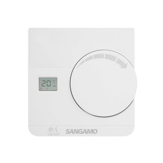 ESP Sangamo Choice Plus Room Thermostat Digital White - CHPRSTATD