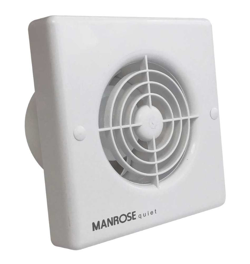 Manrose Zone 1 Quiet Extractor Fans 100mm 4" w/ Humidistat - QF100HX5, Image 1 of 1