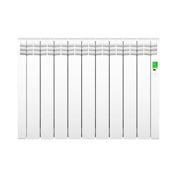 Image of a Rointe 990W Delta D Series White Electric Radiator 9 Elements on a white background