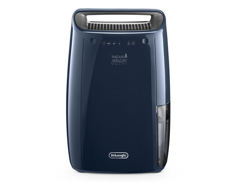 DeLonghi DEX16F Dehumidifier with 16L/24h Humidity Absorption in Blue, Image  of 1