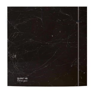 Envirovent Silent Design 100mm/4" Front Cover Black Marble (Cover Only) - SIL100DCBM