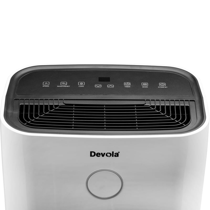 Devola 16L Compressor Dehumidifier with Hepa Filter, White - DV16L, Image 7 of 10