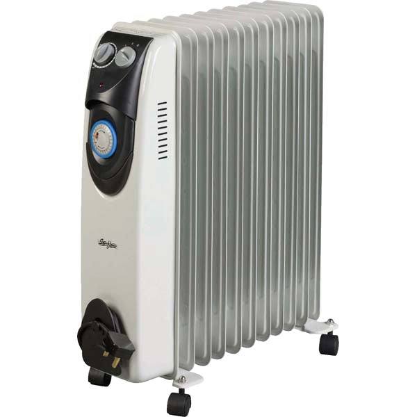 Stirflow 2.5KW Oil Filled Radiator with Timer - SOFR25T