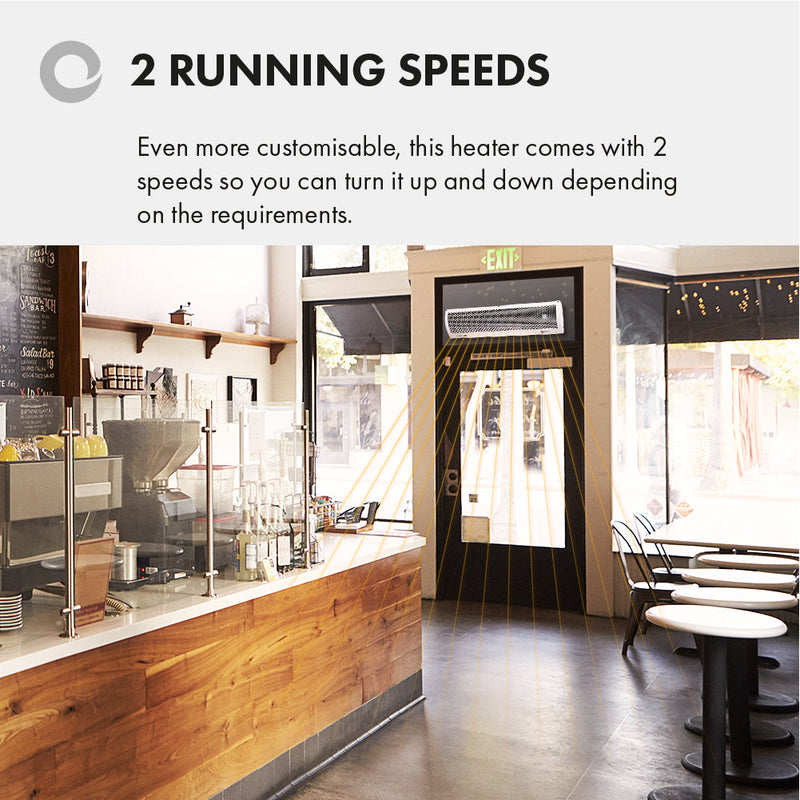 Devola 4KW Air Curtain - DVSH40WH, Image  of 10