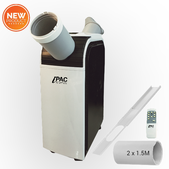 ACC iPAC 4kW Industrial Portable Air Conditioning Unit & Heat Pump White - IPAC-40, Image 4 of 4