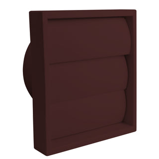 100mm 4 Gravity Grille - Brown - 1162B