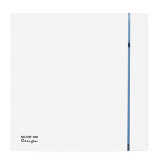 Envirovent Silent Design 100mm/4" Front Cover Silver (Cover Only) - SIL100DCSIL